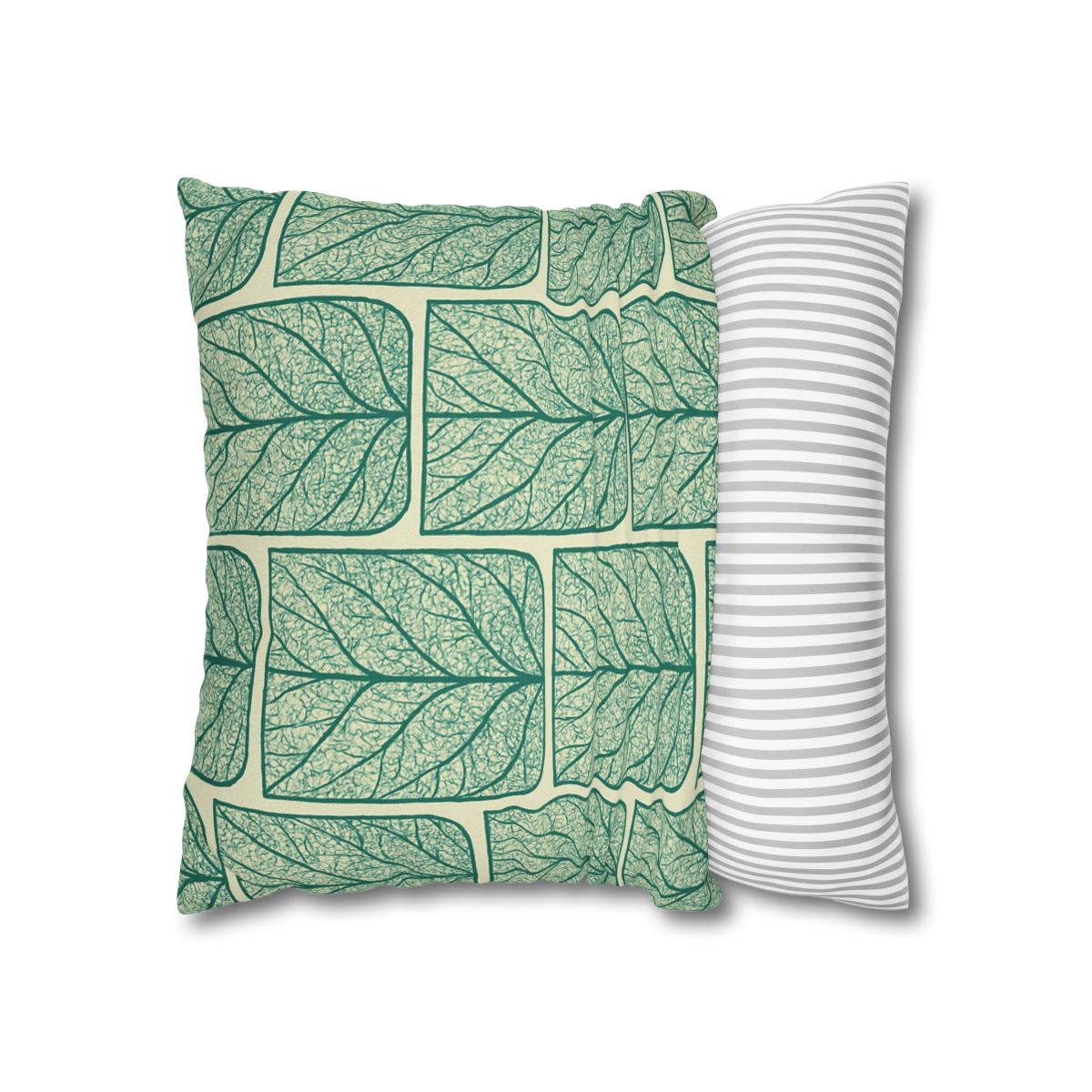 Leaf Vein Lace Grid comfortable bedding pillow covers