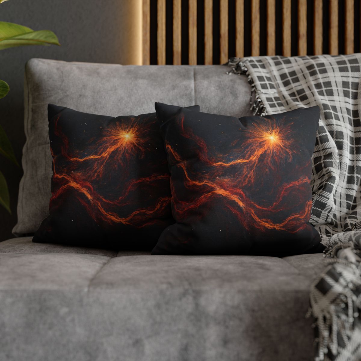 Ember Filament Bloom unique gift pillow cases