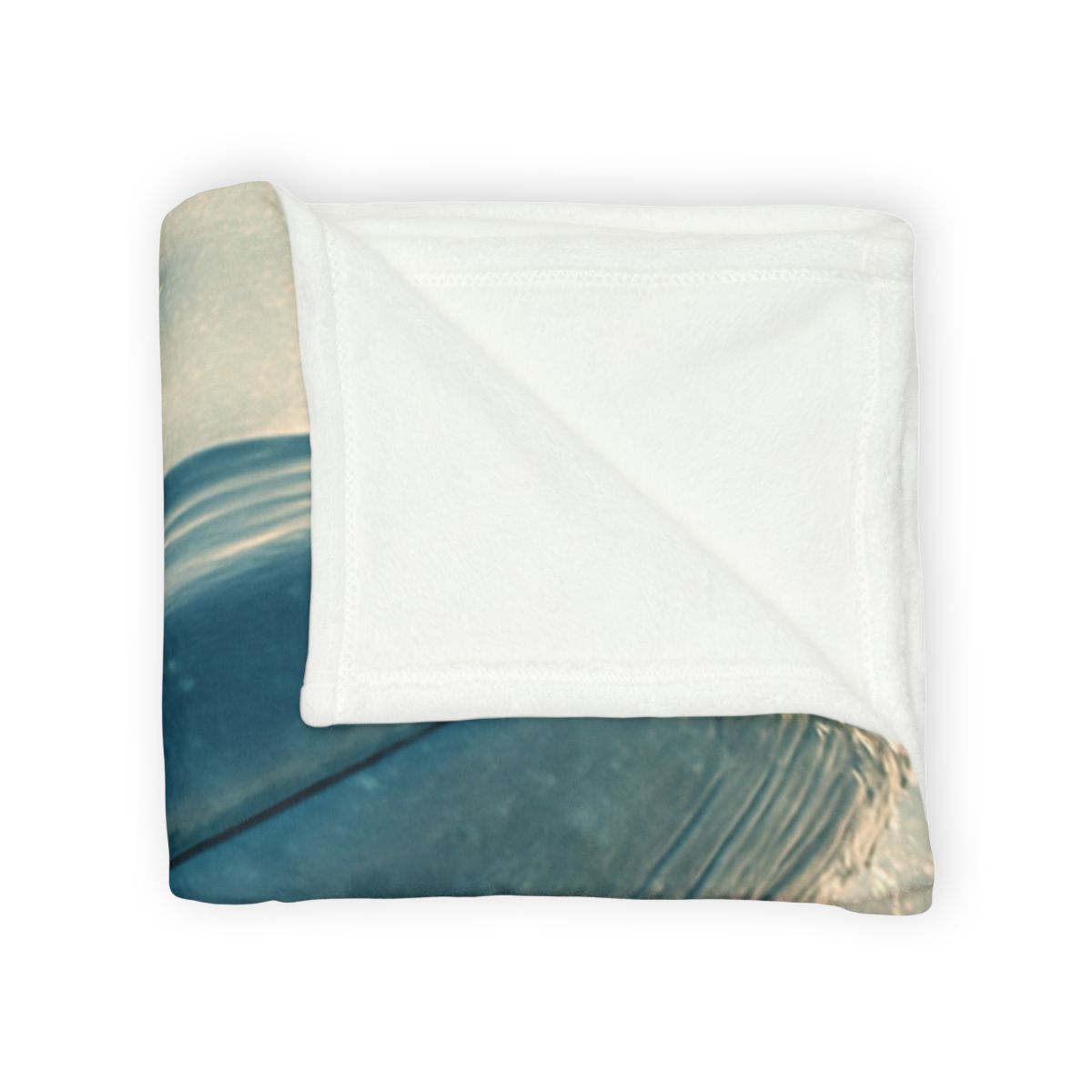 Ocean Song Blue Whale personalized cozy blankets
