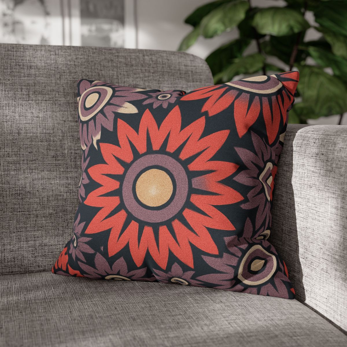 Bloom Burst Tessellation stylish decorative pillowcases