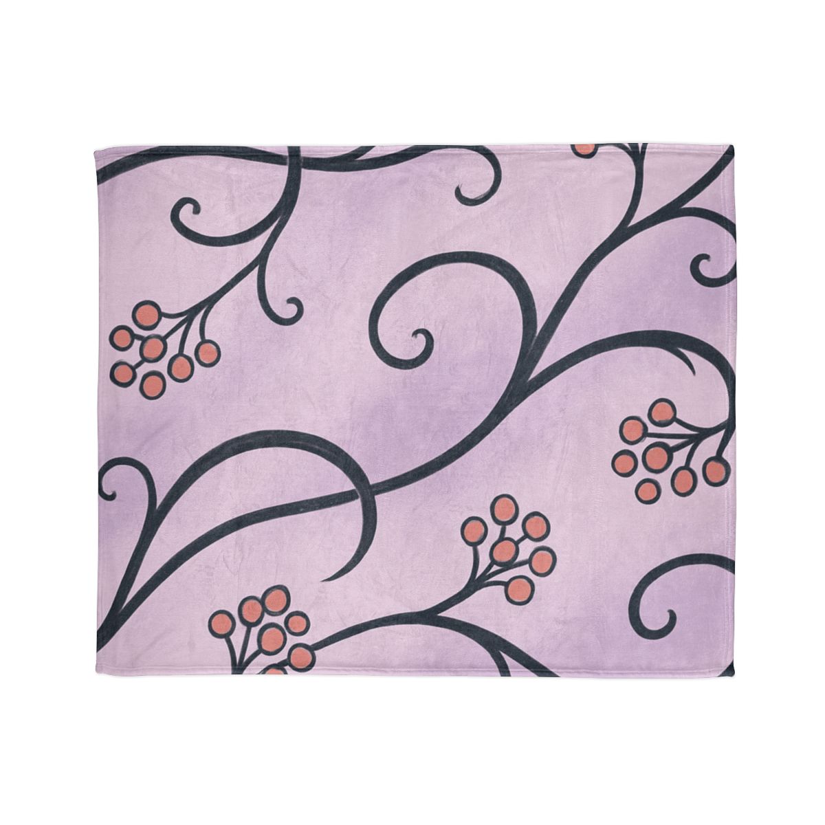 Tendrilled Ribbon Network warm winter blankets