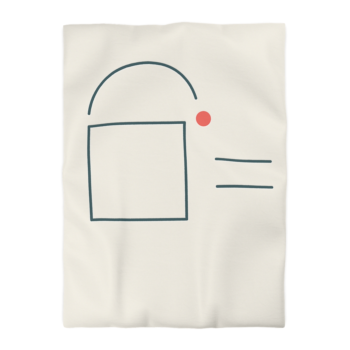 Open Frame With Drifting Arc trendy bedroom duvets