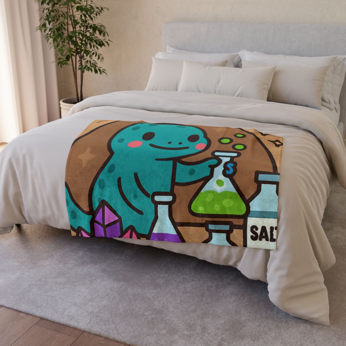 Crystal Cave Salamander Science Lab warm winter blankets