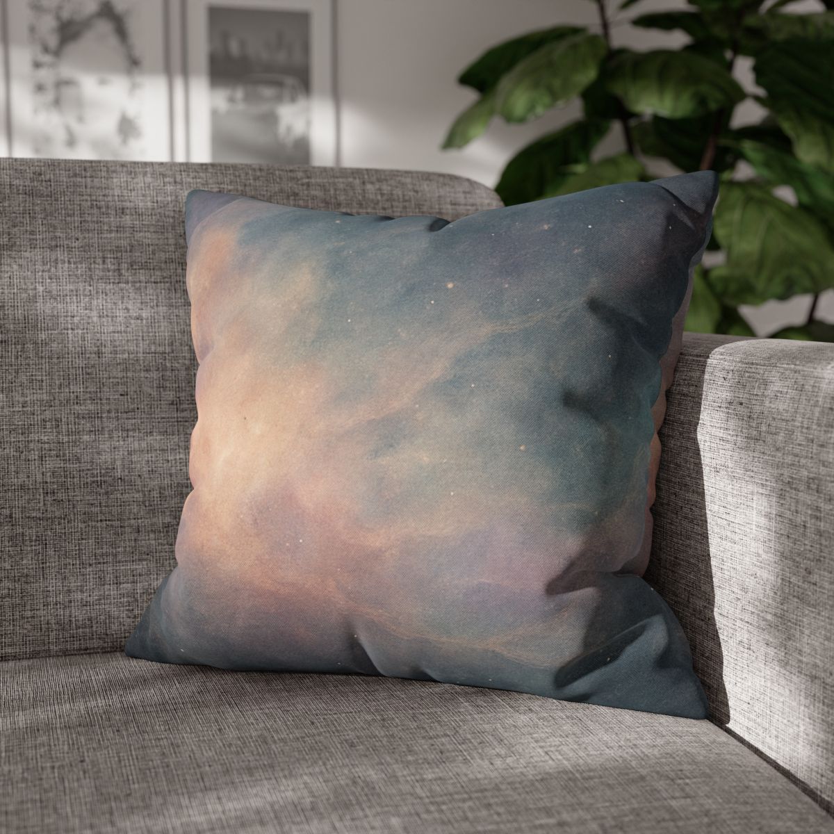 Prismatic Dust Bloom Tapestry personalized pillow covers