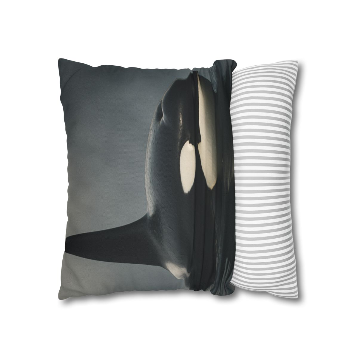 Quiet Current Orca custom pillow cases