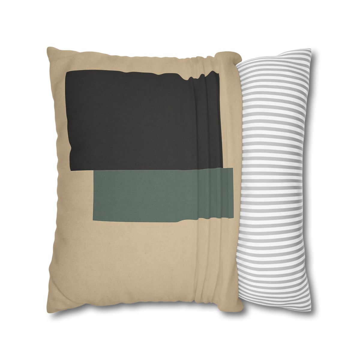 Offset Rectangle Pause stylish decorative pillowcases