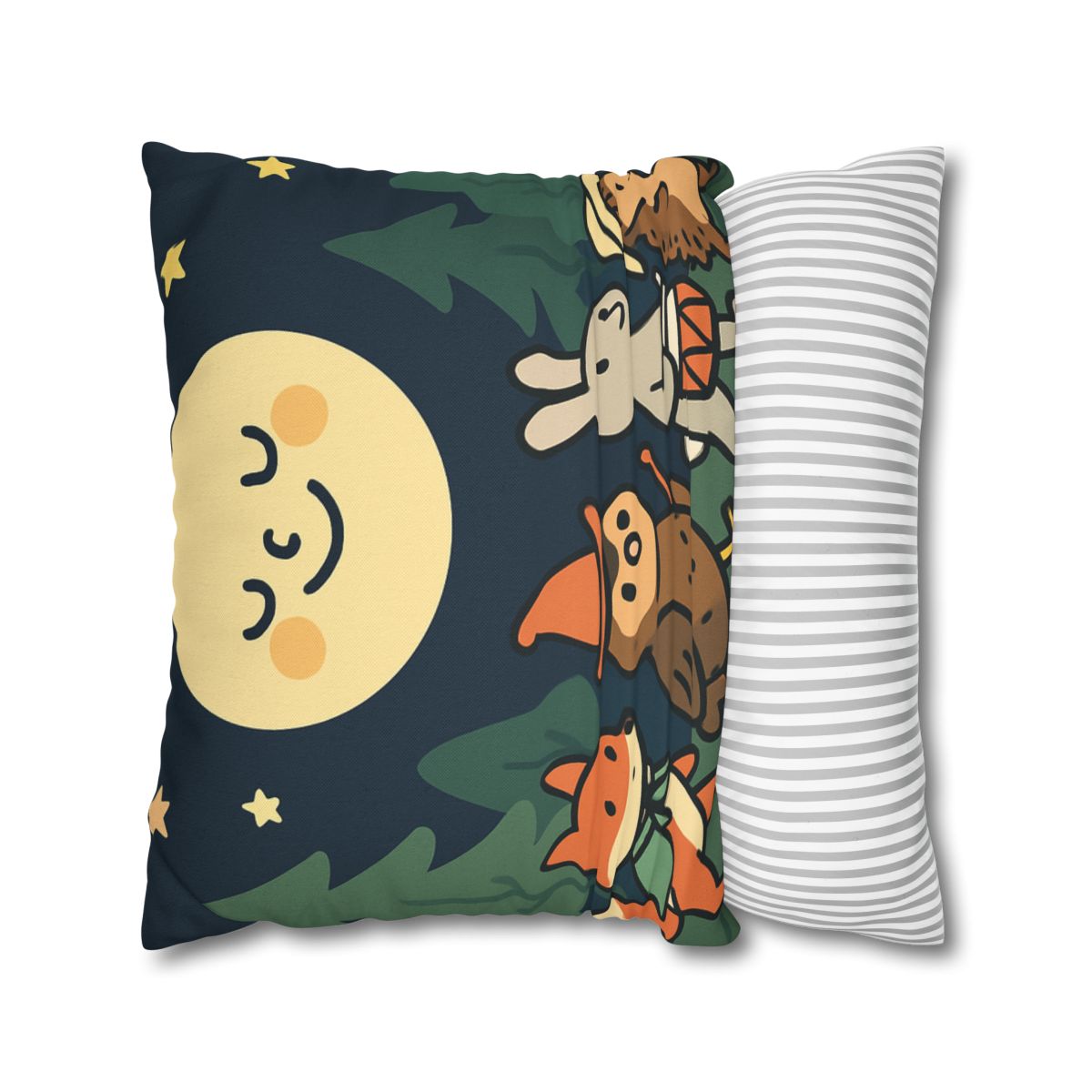 Moonlight Forest Parade trendy patterned pillow cases