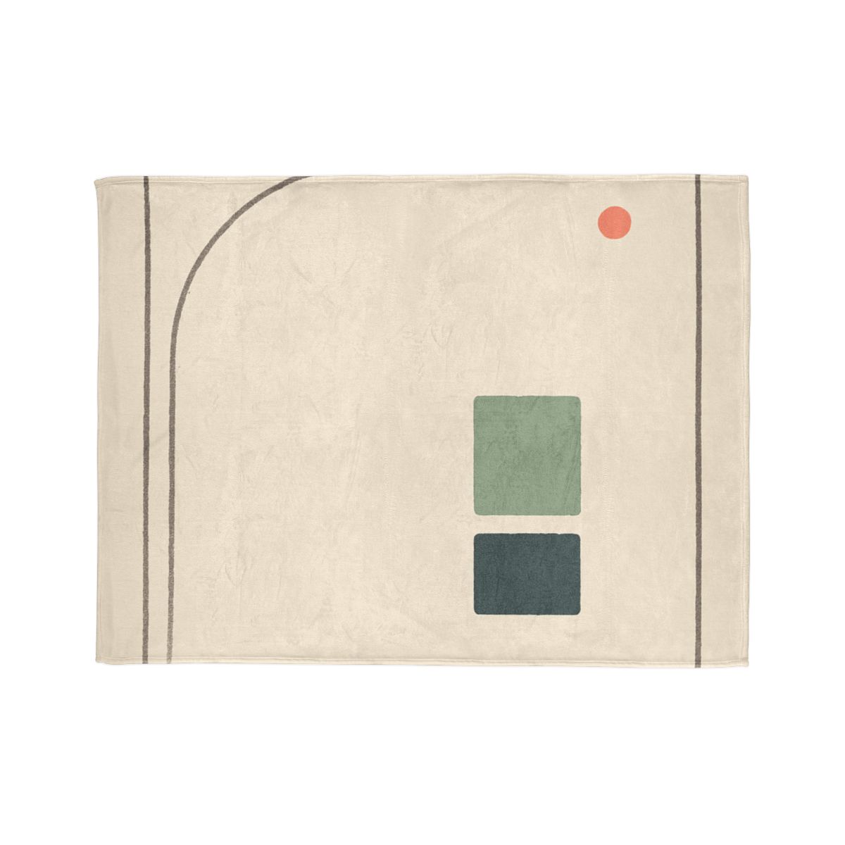 Open Frame With Sliding Arc stylish throw blankets