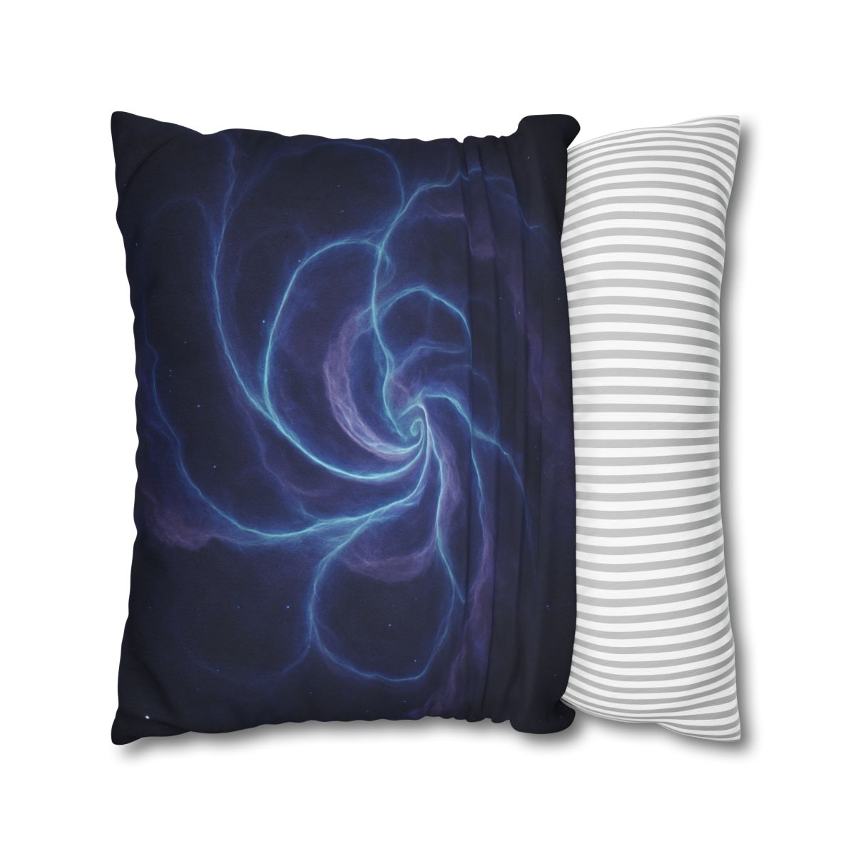 Nebula Spiral Lattice personalized pillow covers