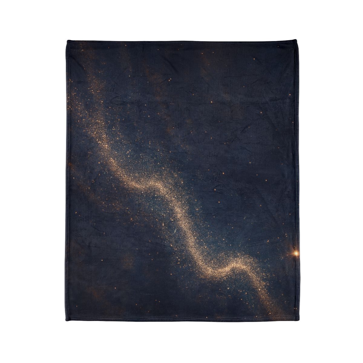 Stellar Dust Cascade personalized cozy blankets