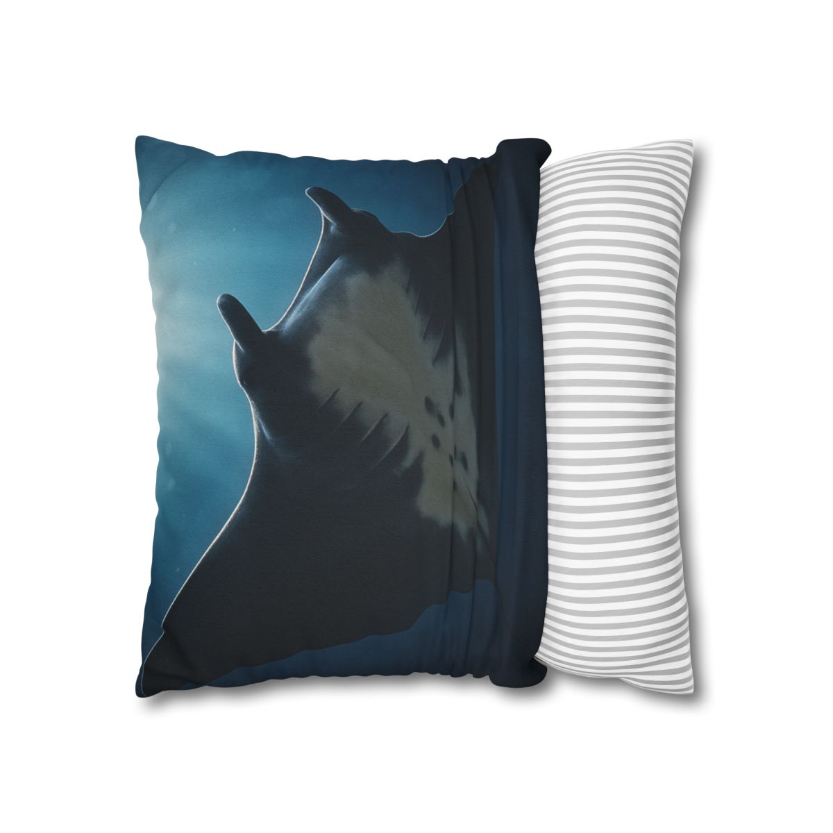 Manta Ray Moon Glide soft cotton pillow cases