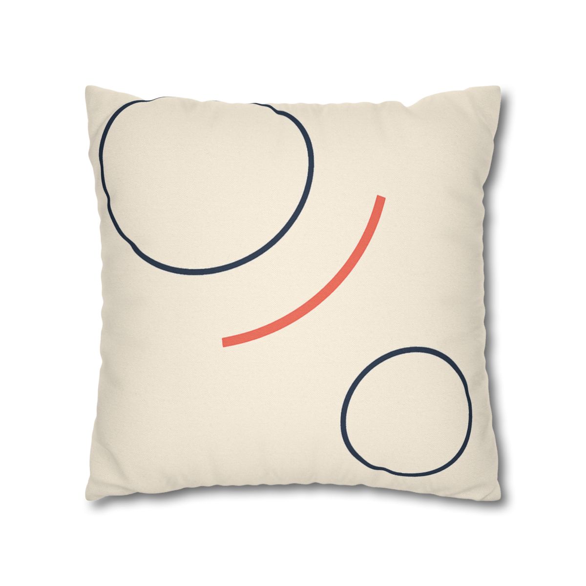 Orbit Gap Circle Pair custom pillow cases