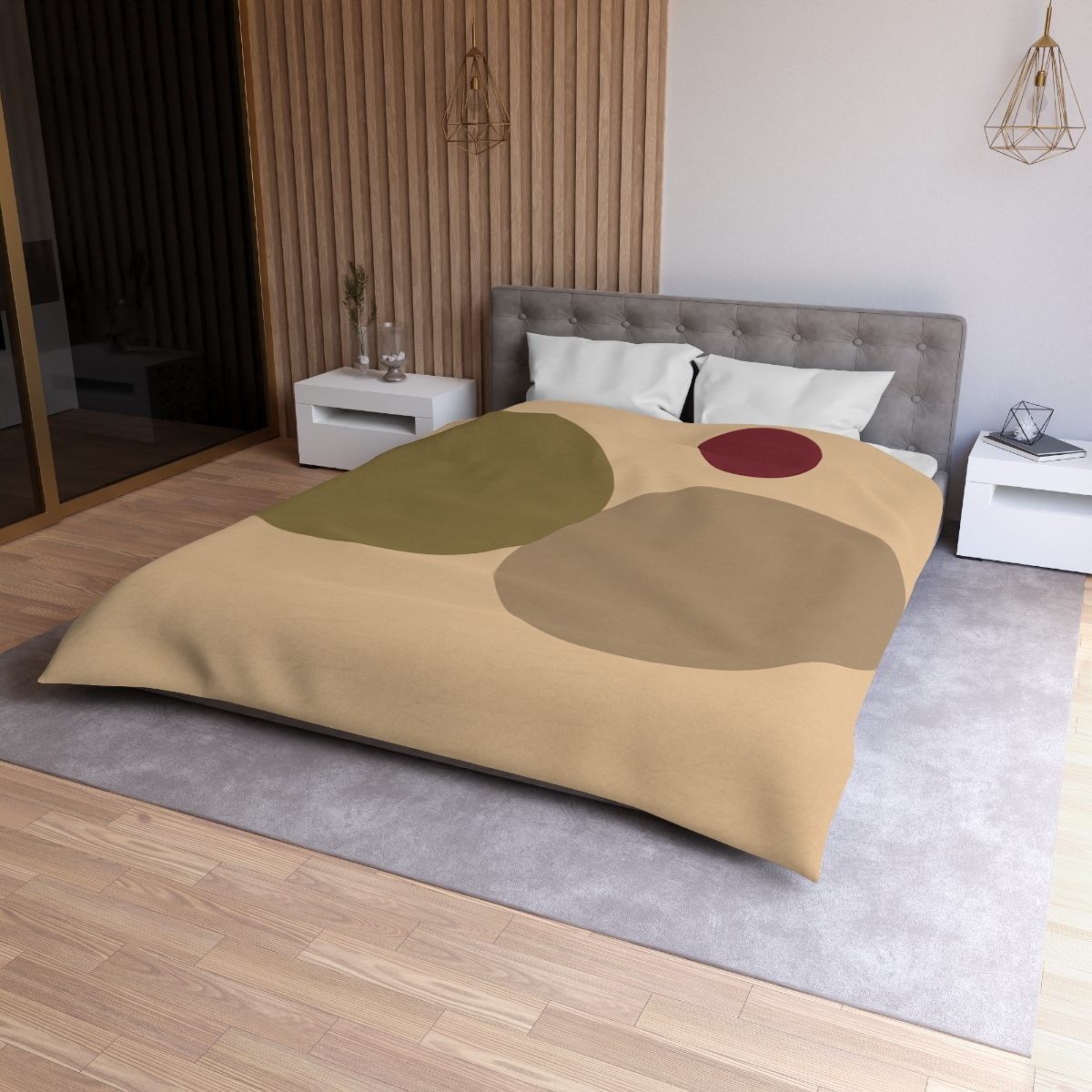 Three Circles With Shared Edge stylish duvet covers