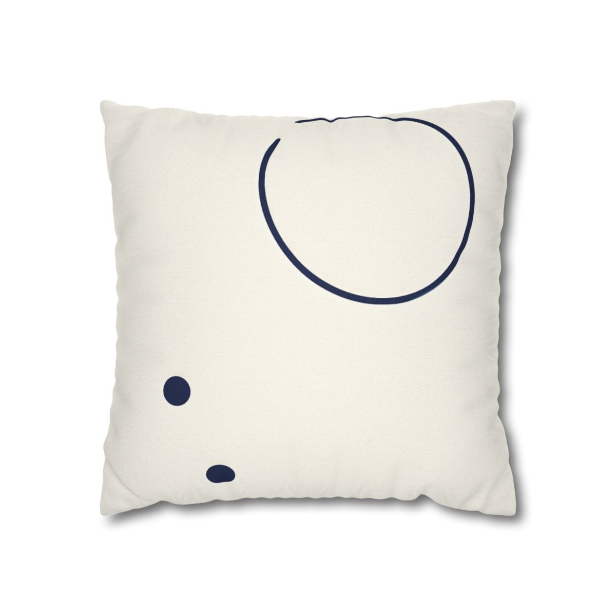 Orbiting Arc And Twin Dots designer print pillow cases