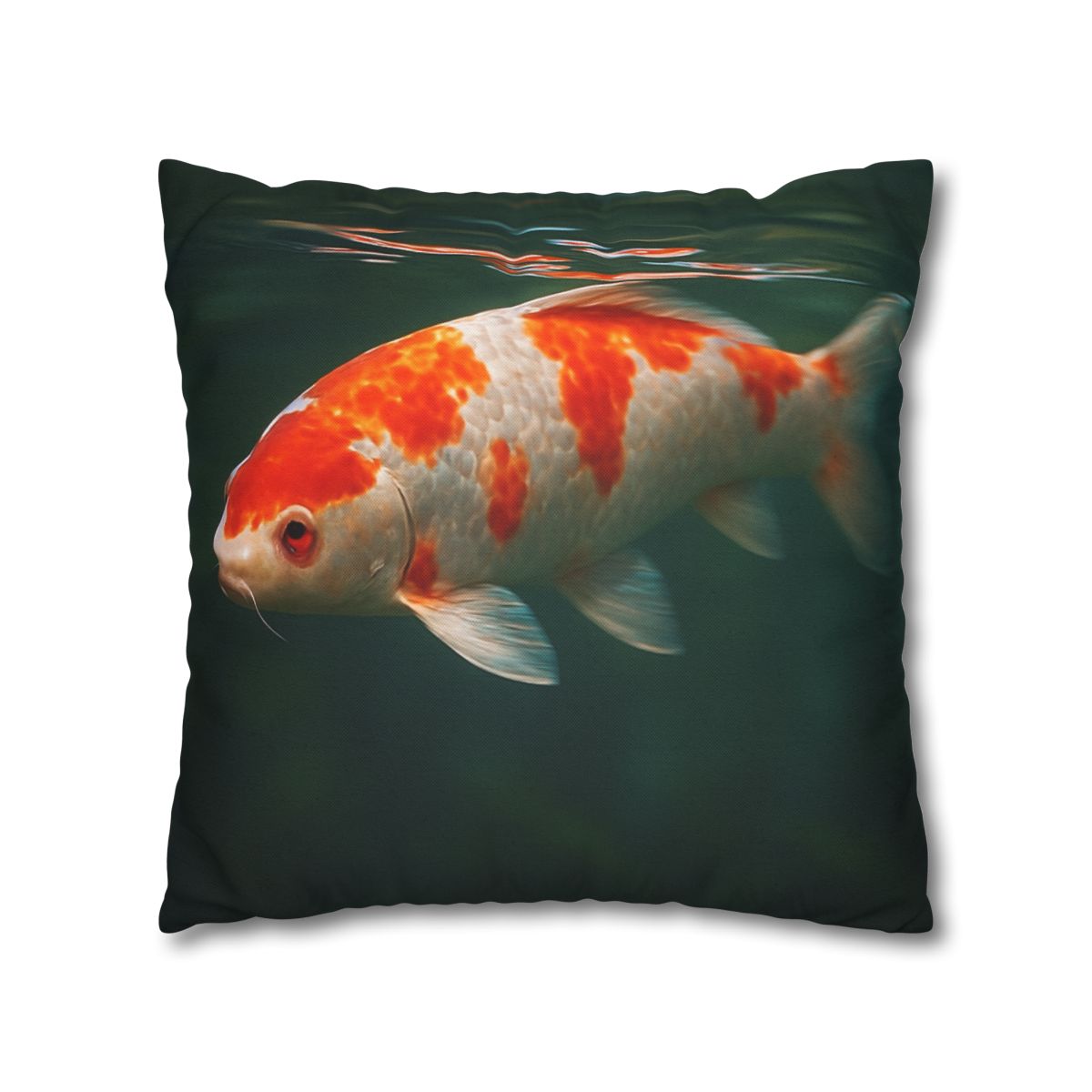 Crystal Current Koi Fish custom pillow cases