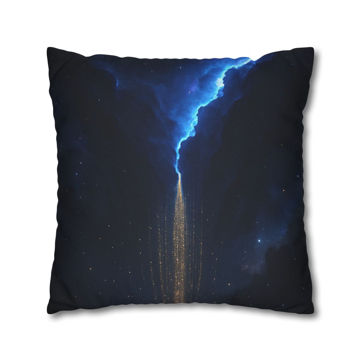 Luminous Rift Starfall stylish decorative pillowcases
