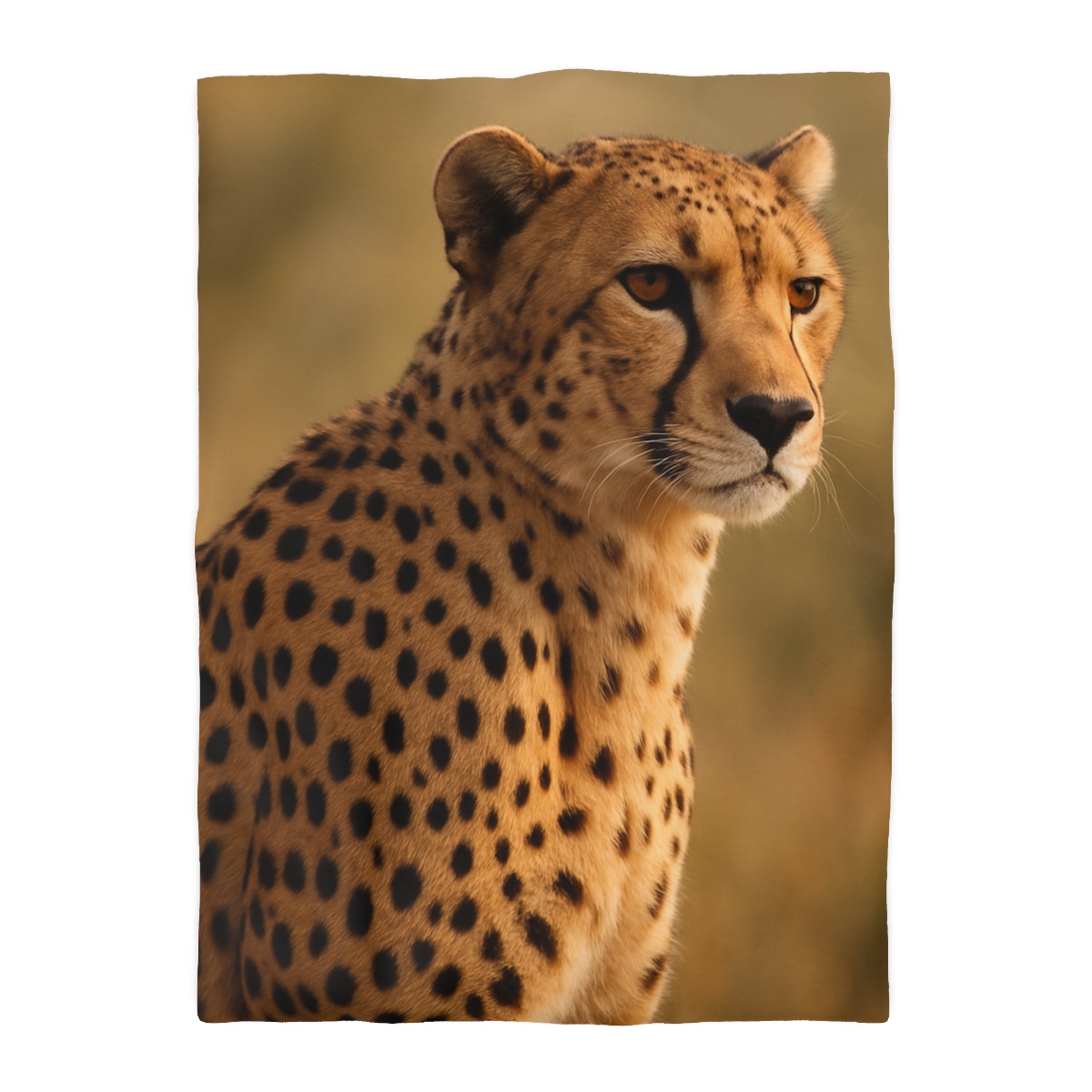 Amber Gaze Cheetah warm winter duvets