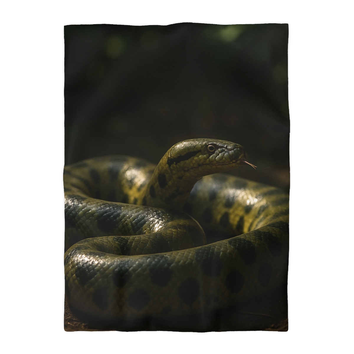 Shadow Ribbon Green Anaconda stylish duvet covers