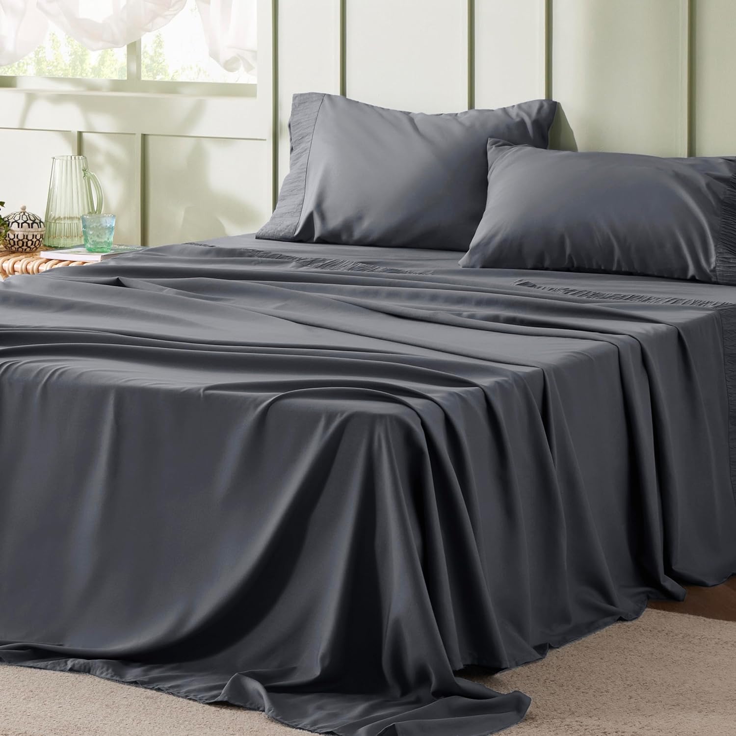 Luxurious Serenity Hotel Inspired Comfort Bedsheet