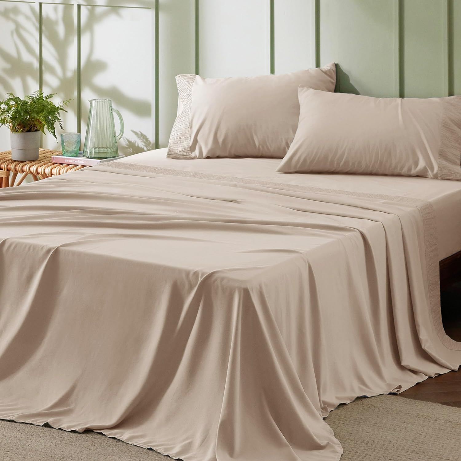 Luxurious Serenity Hotel Inspired Comfort Bedsheet