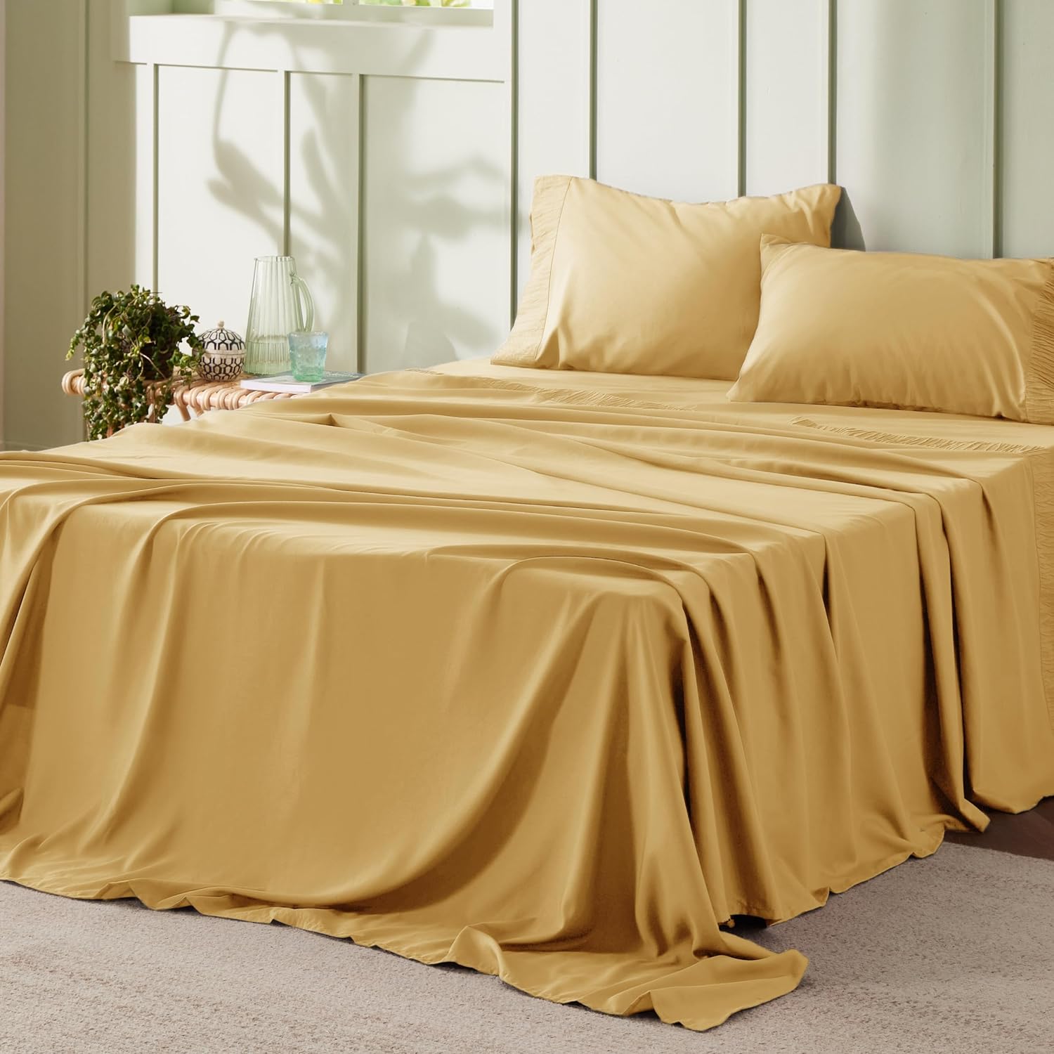 Luxurious Serenity Hotel Inspired Comfort Bedsheet