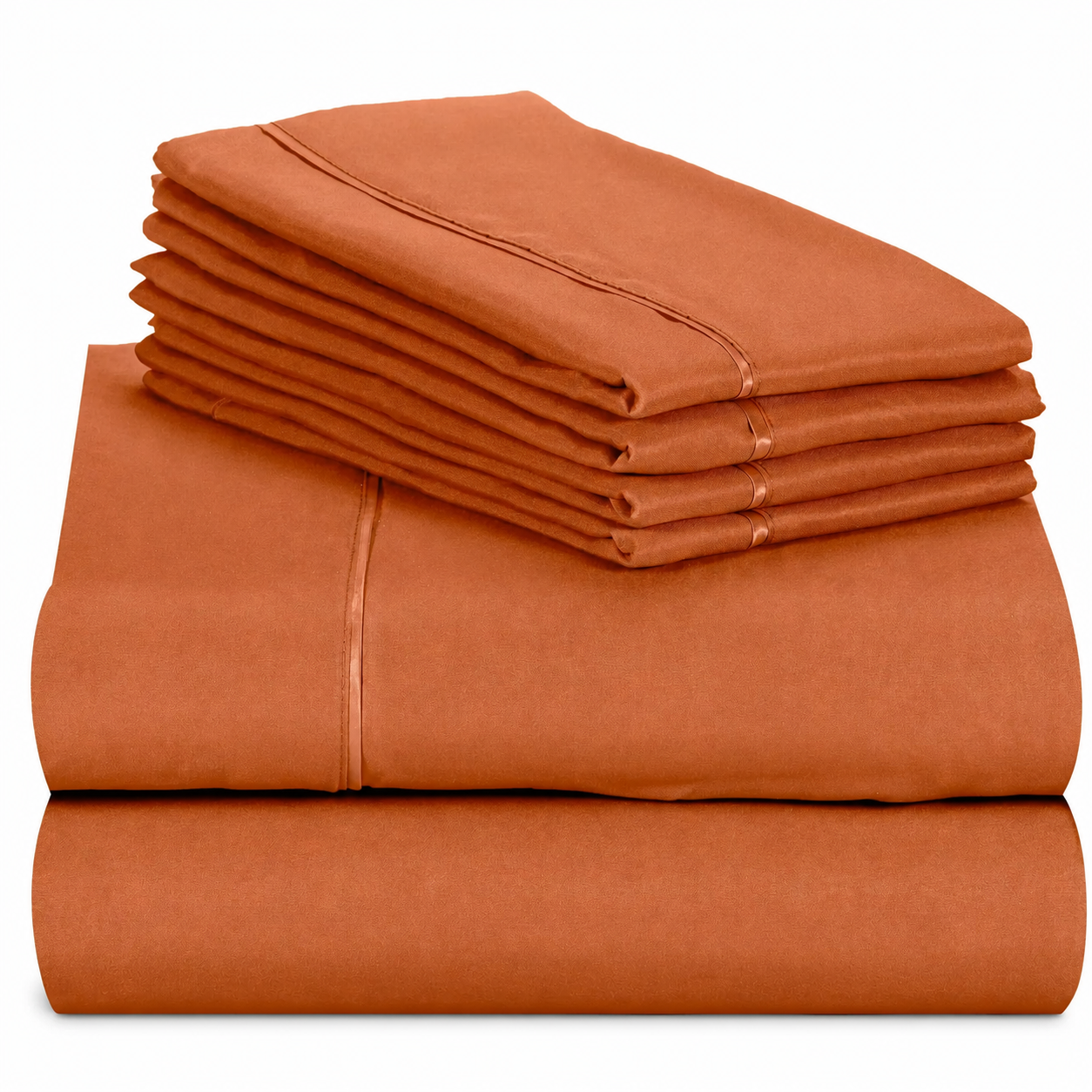 4 Pieces Wrinkle Free Cooling Microfiber Moisture Wicking Deep Pocket Bed Sheet Set