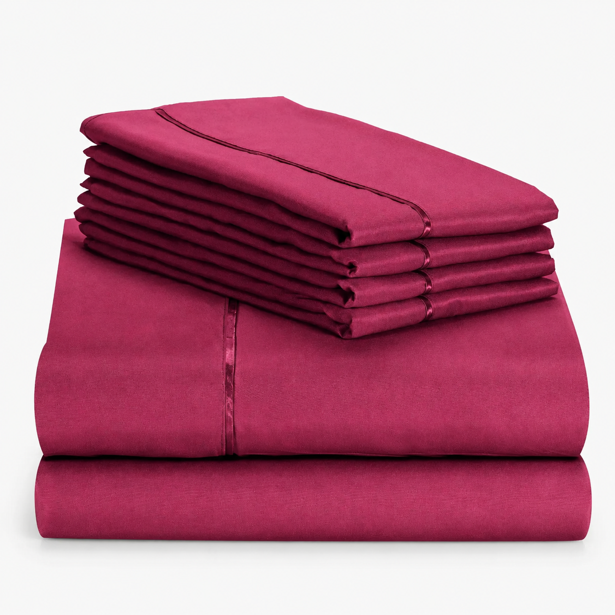 4 Pieces Wrinkle Free Cooling Microfiber Moisture Wicking Deep Pocket Bed Sheet Set