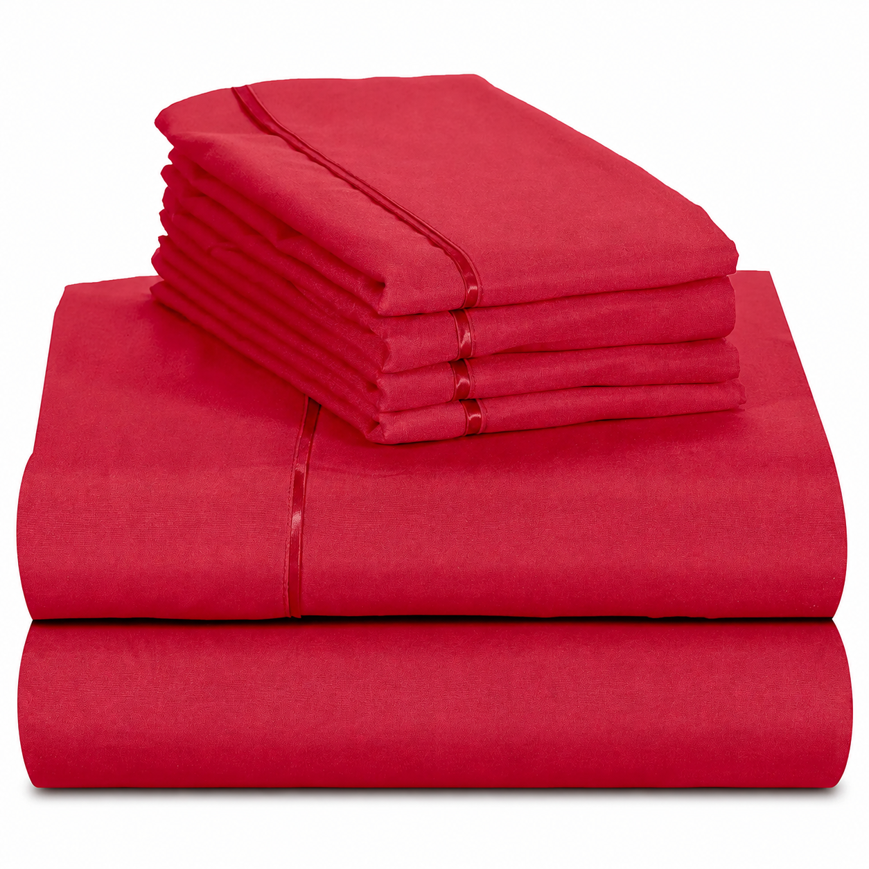 4 Pieces Wrinkle Free Cooling Microfiber Moisture Wicking Deep Pocket Bed Sheet Set