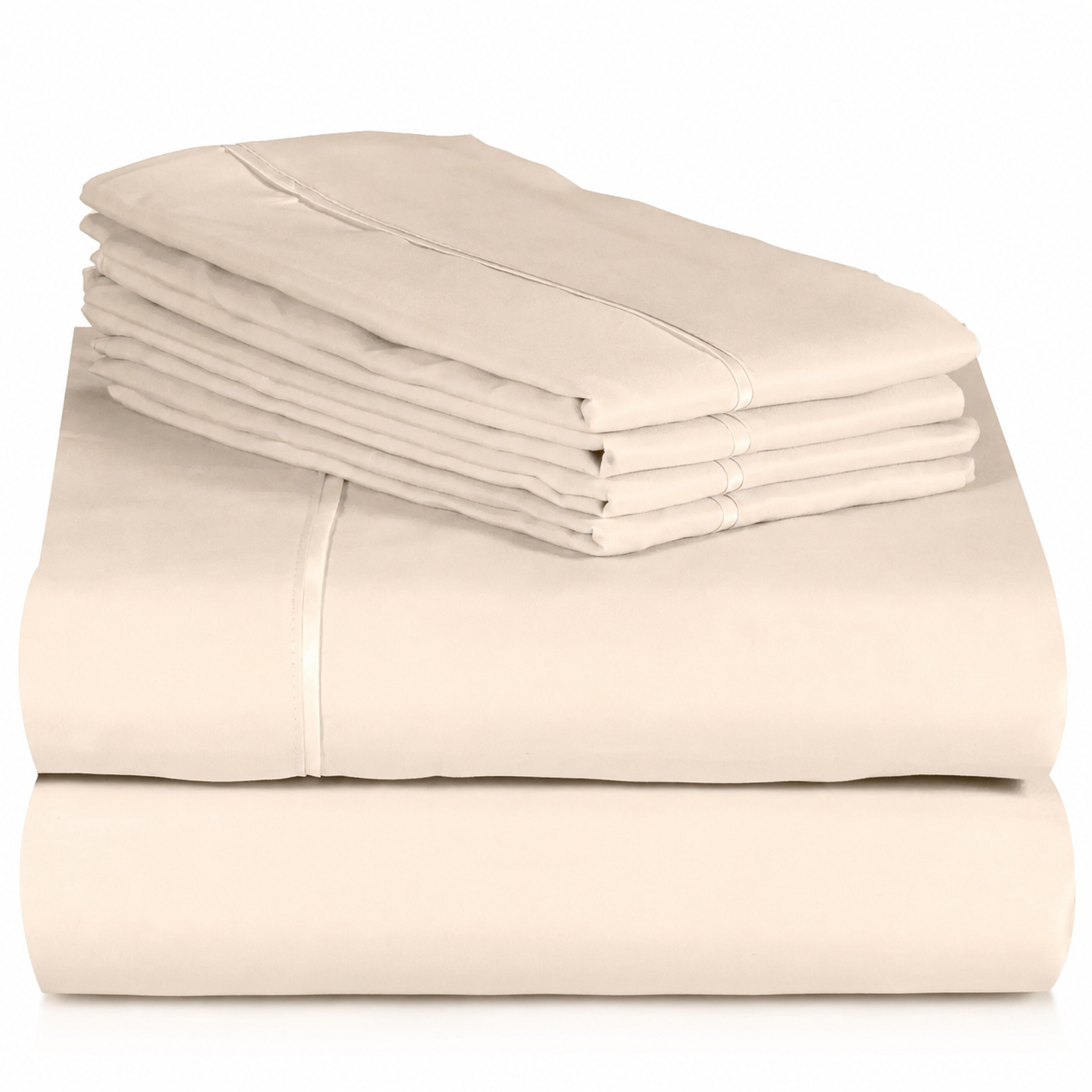 4 Pieces Wrinkle Free Cooling Microfiber Moisture Wicking Deep Pocket Bed Sheet Set