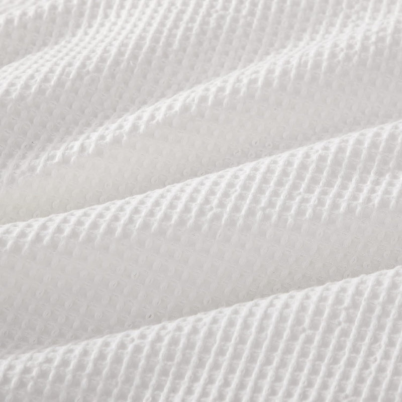 Classic Cotton Waffle Duvet Cover Set