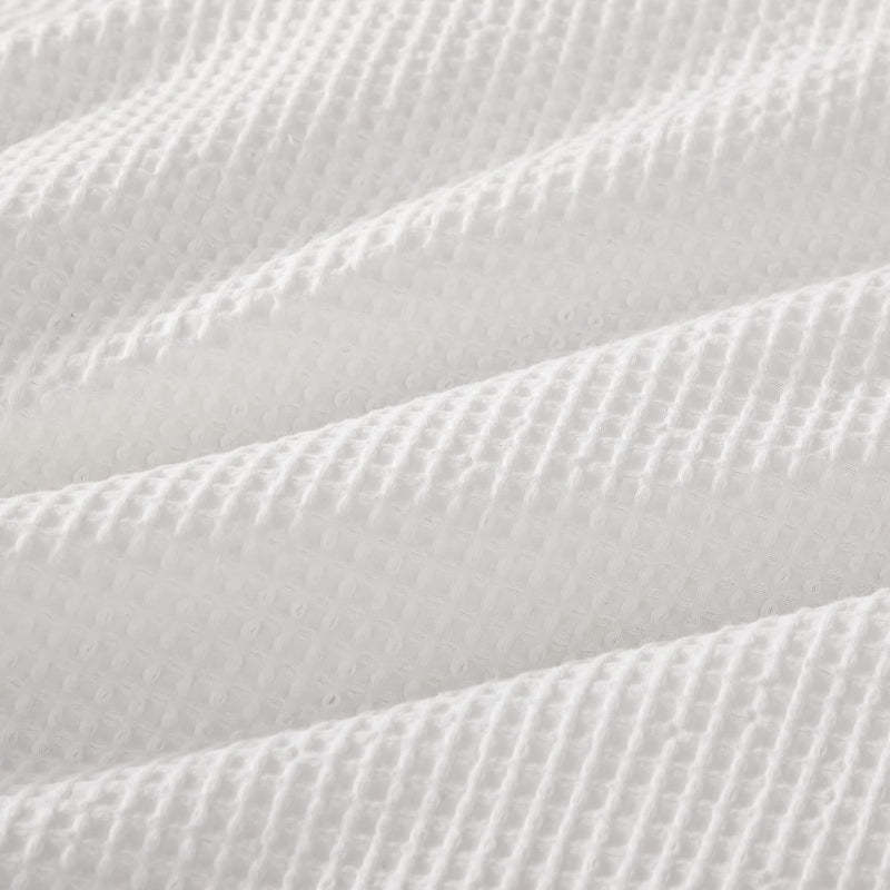 Classic Cotton Waffle Duvet Cover Set