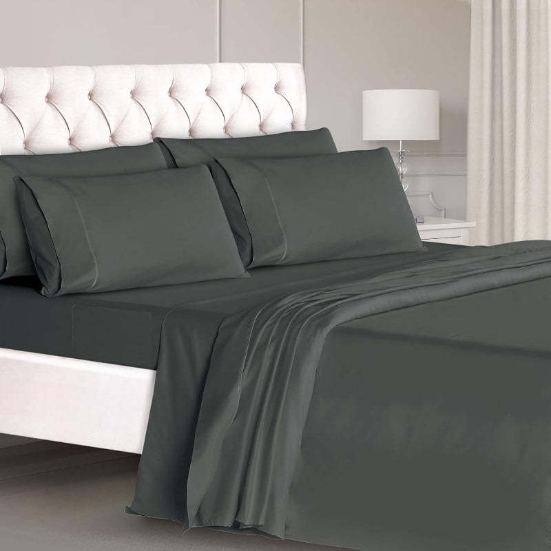 Wrinkle Resistant Deep Pocket Bed Sheets Set