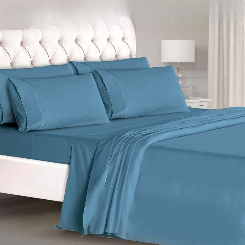 Wrinkle Resistant Deep Pocket Bed Sheets Set