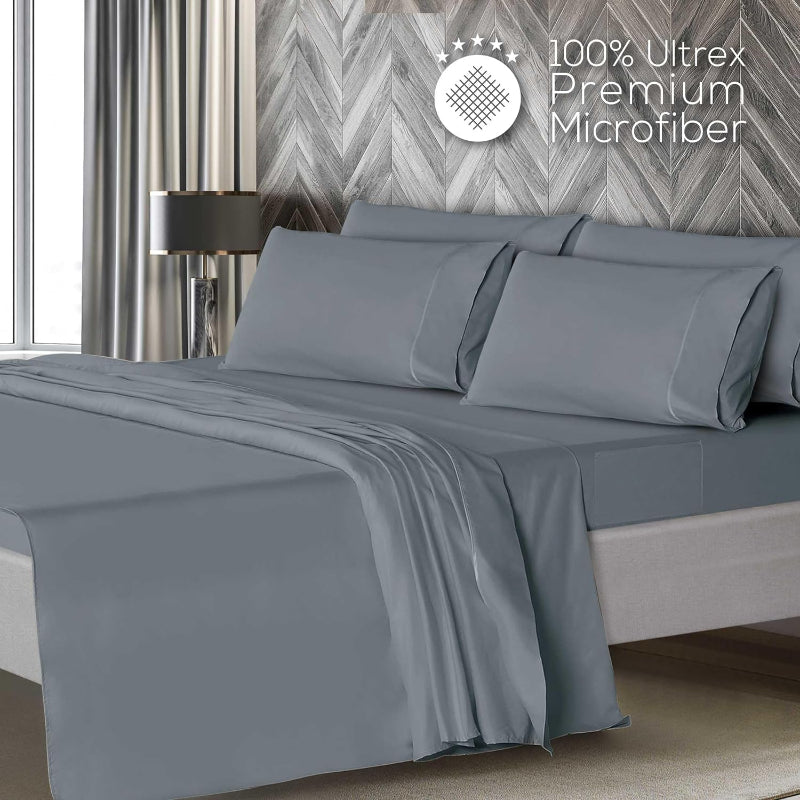 Wrinkle Resistant Deep Pocket Bed Sheets Set