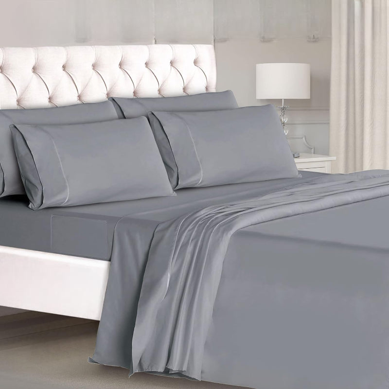 Wrinkle Resistant Deep Pocket Bed Sheets Set
