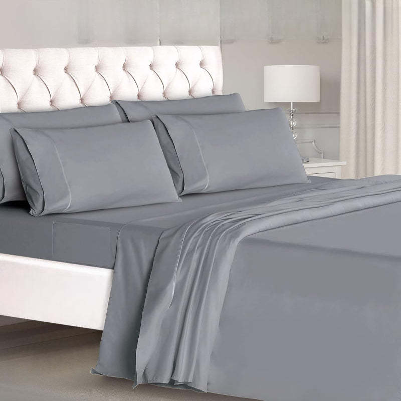 Wrinkle Resistant Deep Pocket Bed Sheets Set