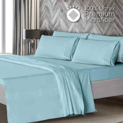 Wrinkle Resistant Deep Pocket Bed Sheets Set