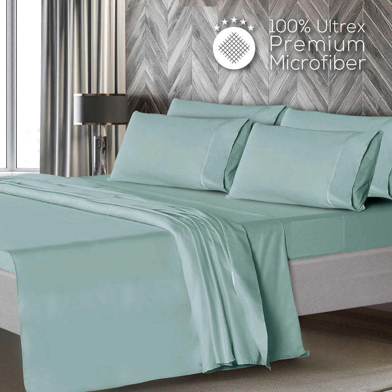 Wrinkle Resistant Deep Pocket Bed Sheets Set