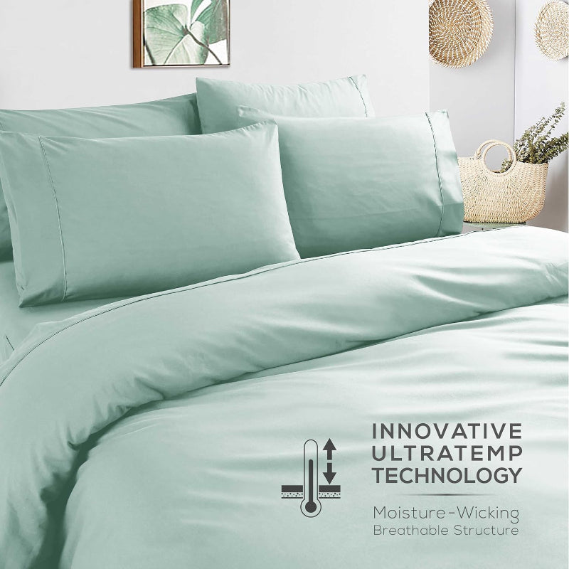 Wrinkle Resistant Deep Pocket Bed Sheets Set