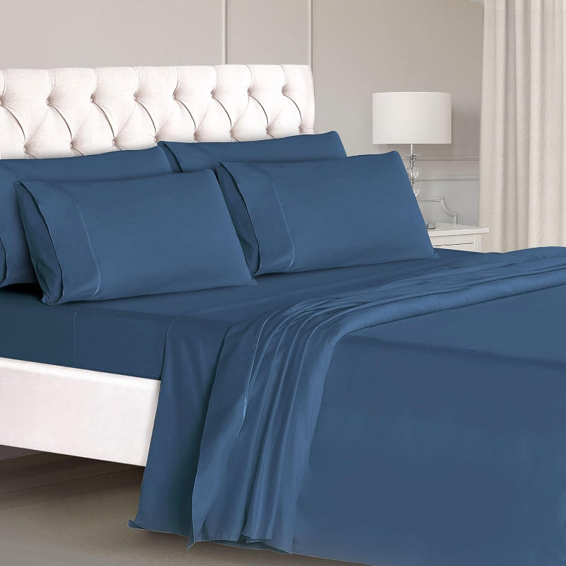 Wrinkle Resistant Deep Pocket Bed Sheets Set
