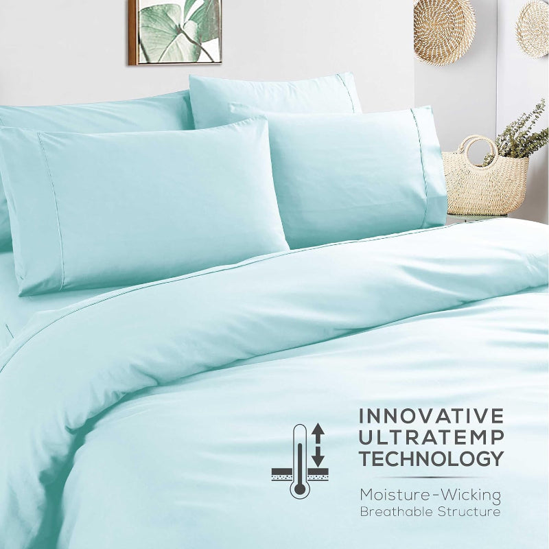 Wrinkle Resistant Deep Pocket Bed Sheets Set