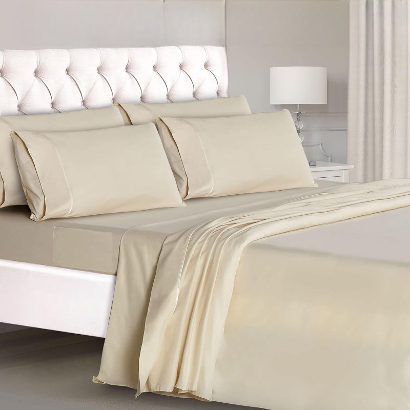 Wrinkle Resistant Deep Pocket Bed Sheets Set