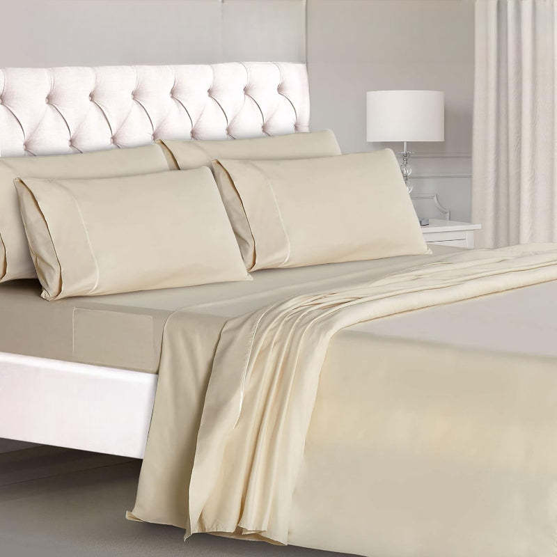 Wrinkle Resistant Deep Pocket Bed Sheets Set