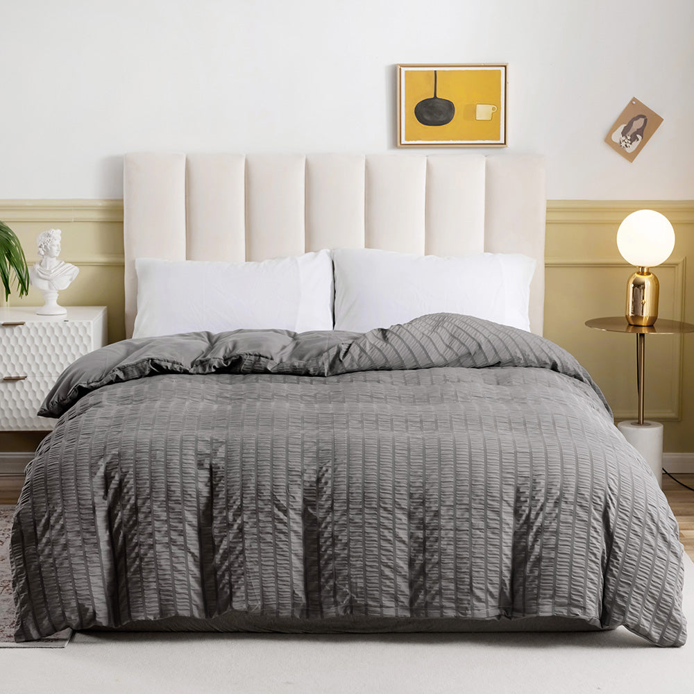 Seersucker Duvet Cover Set