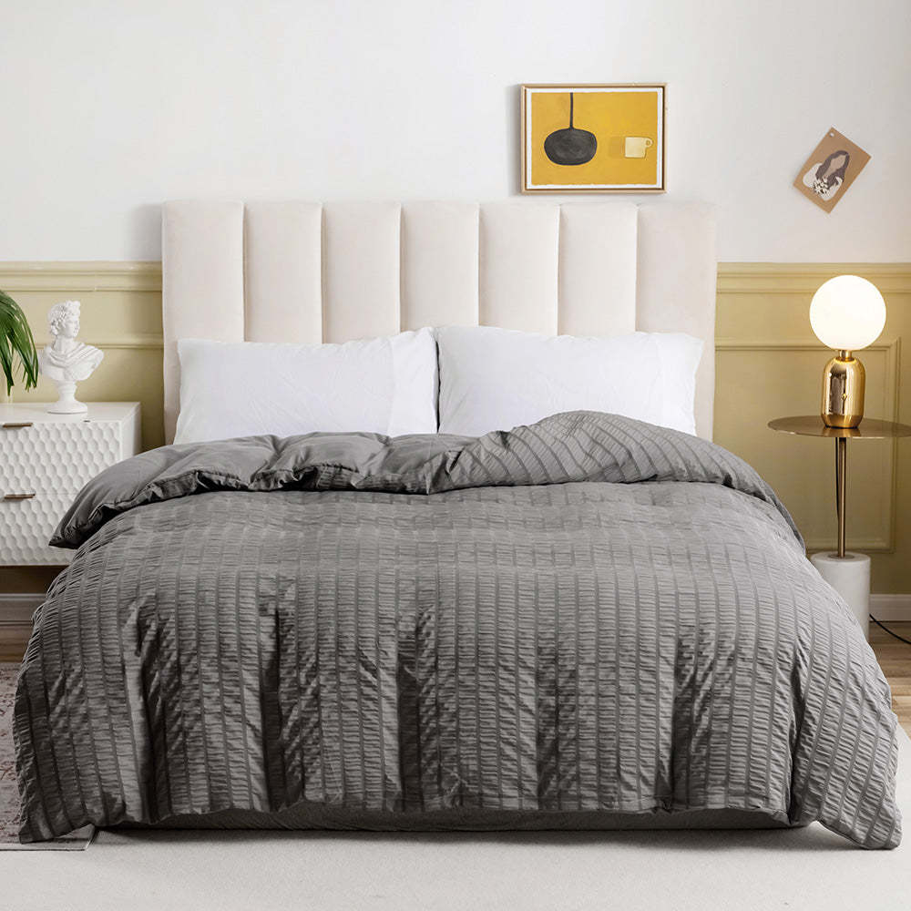 Seersucker Duvet Cover Set