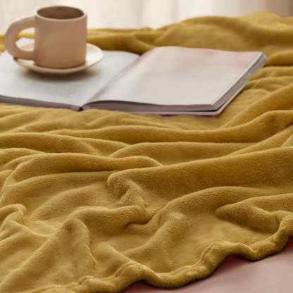 Lightweight Plush Fuzzy Cozy Luxury Blanket