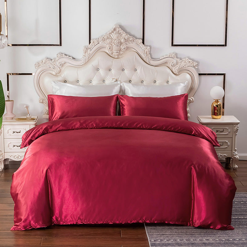 Satin Duvet Cover Set