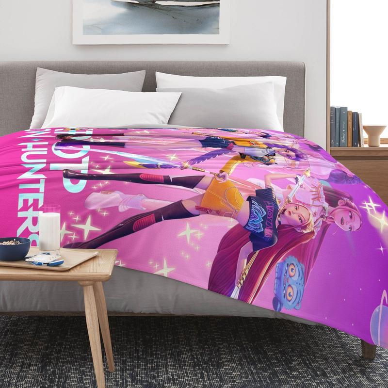 K-Pop Devil Hunter Dream Blanket, Soft and Warm