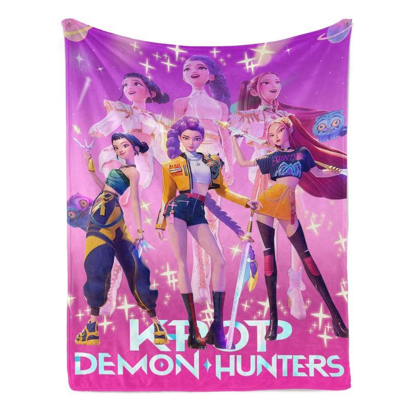 K-Pop Devil Hunter Dream Blanket, Soft and Warm