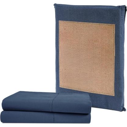 Taupe Organic Cotton Percale Sheet Set